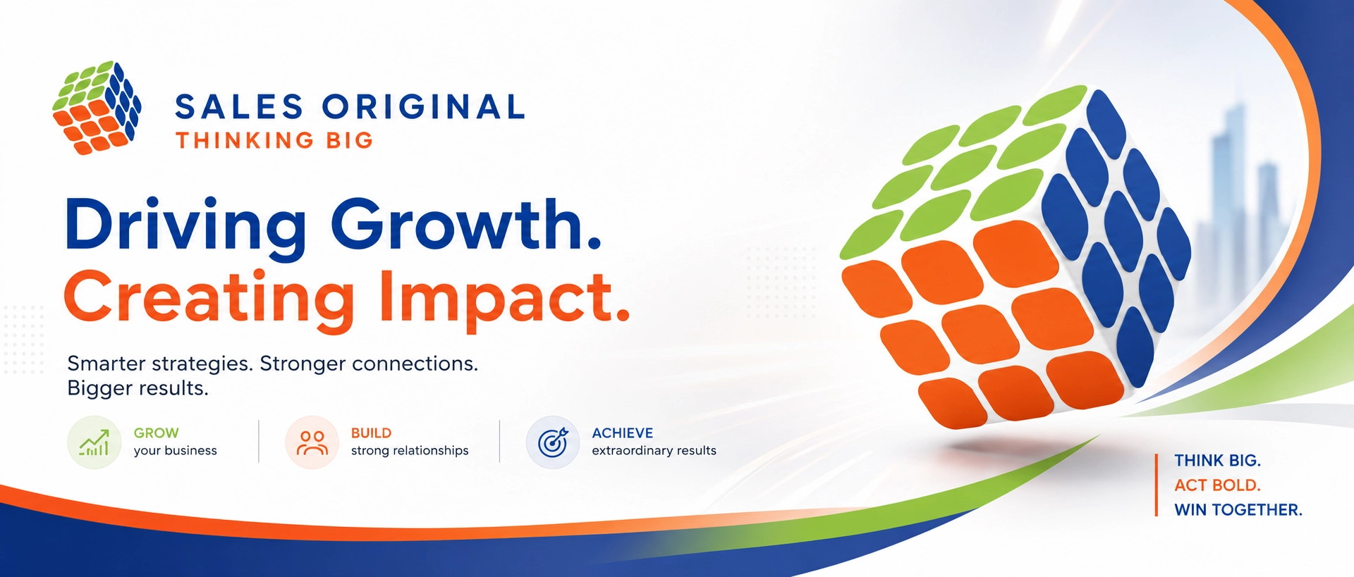 Sales Original — Driving Growth. Creating Impact.
